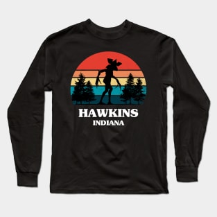 Demogorgon Hawkins Long Sleeve T-Shirt